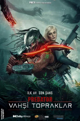 Predator Badlands Vahşi Topraklar film afişi